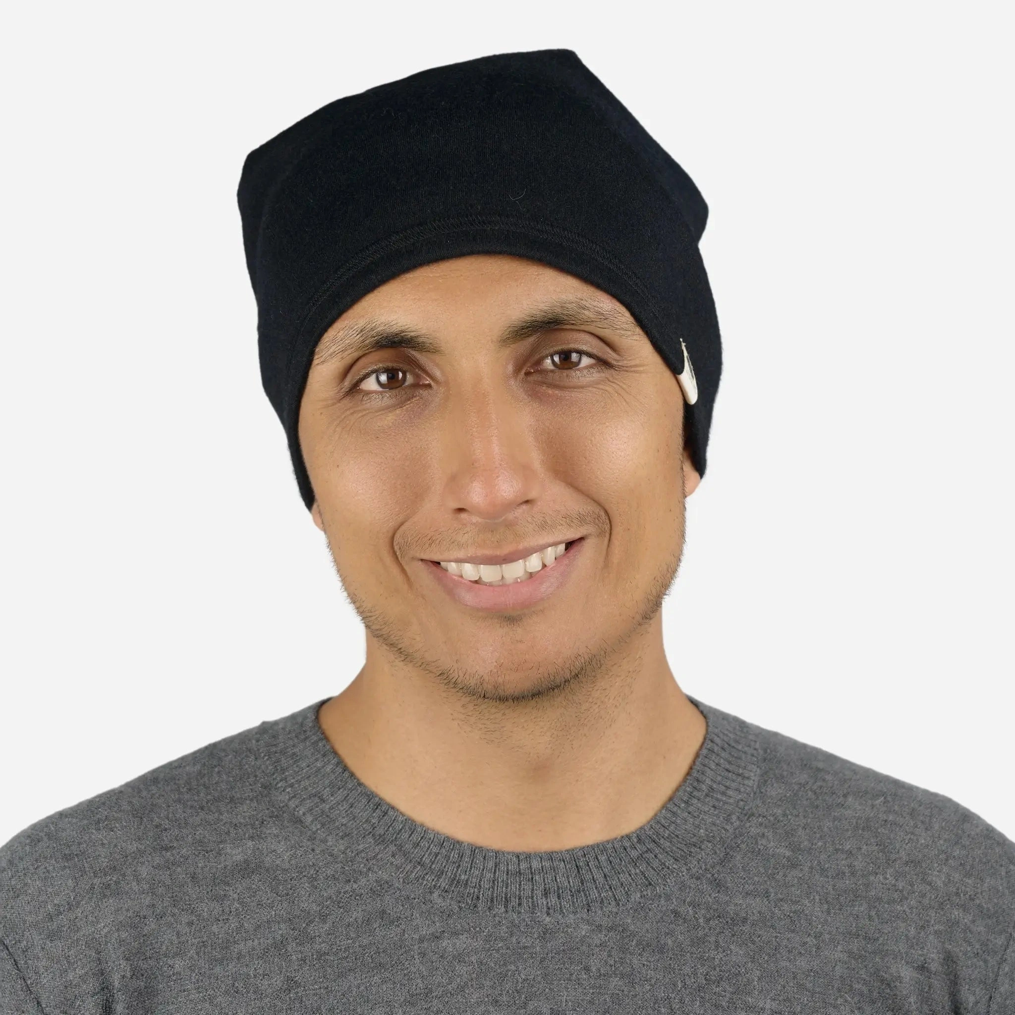 Cozy Alpaca Folded Beanie - Perfect 420 Midweight Warmth & Style!
